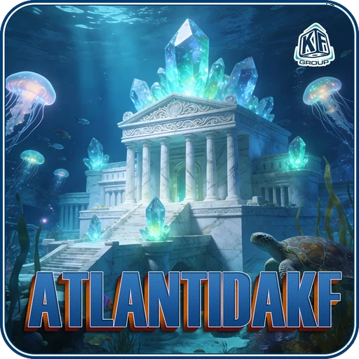 AtlantidaKF.com Descubra o Melhor dos Jogos Online Brasileiros Hoje Mesmo Logo